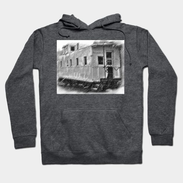 The Caboose Hoodie by KirtTisdale